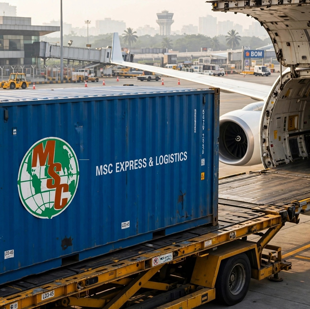 MSC Express warehouse team